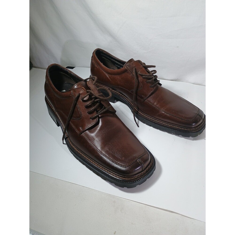 Alfani Made in Italy Men Size 12 M Brown Leather Man Made Sole